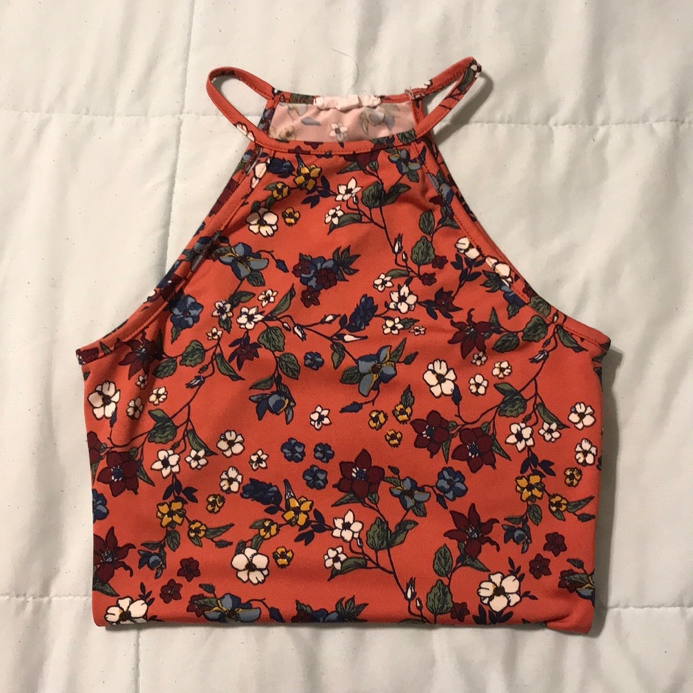 Floral body suit